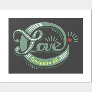 Love Conquers All. Posters and Art